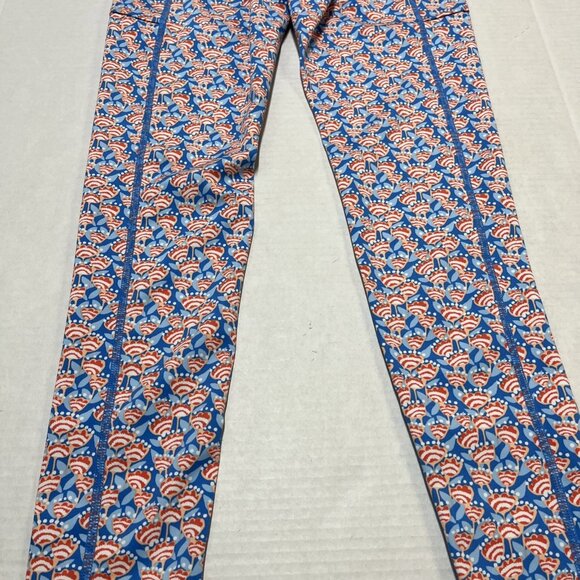 J McLaughlin Rhonda Leggings Womens XS Blue Coral Caravelle Pull On Active Gym - Picture 4 of 11